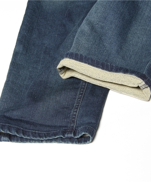 NANO universe（ナノユニバース）の「NUクロップドjerseydenim（デニムパンツ・メンズ・インディゴブルー/ブルー・SMALL/MEDIUM/LARGE/X-LARGE）」の11枚目の写真