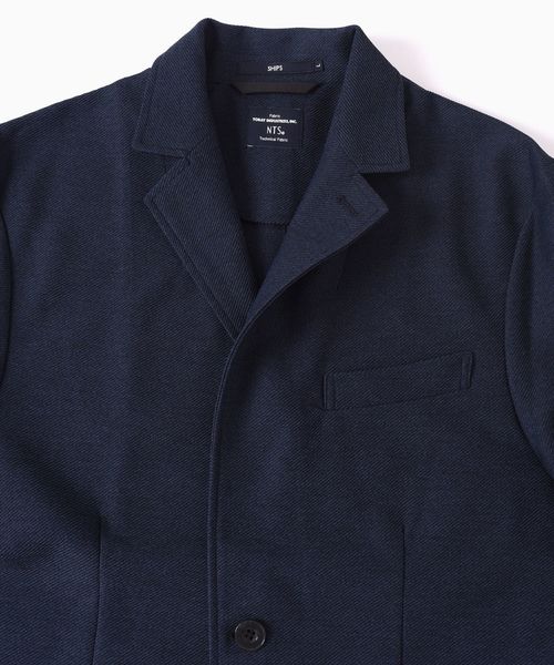 SHIPS（シップス）の「SC: NTS(R) ツイルジャージー ストレッチ セットアップ ジャケット（テーラードジャケット・メンズ・チャコールグレー/ネイビー/ブラウン/グレー・SMALL/MEDIUM/LARGE/X-LARGE）」の13枚目の写真