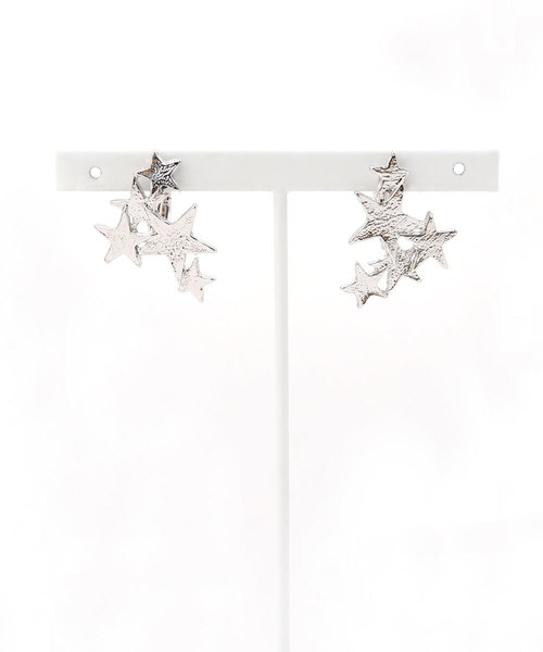colleca la（コレカラ）の「メタルスターイヤリング（イヤリング・レディース・シルバー/ゴールド・FREE）」の7枚目の写真