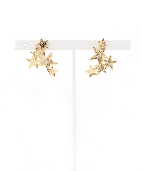 colleca la（コレカラ）の「メタルスターイヤリング（イヤリング・レディース・シルバー/ゴールド・FREE）」の8枚目の写真