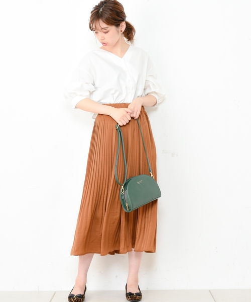 natural couture（ナチュラルクチュール）の「バックフリルシャツブラウス（シャツ/ブラウス・レディース・オフホワイト/その他1/その他2/キャメル・FREE）」の7枚目の写真