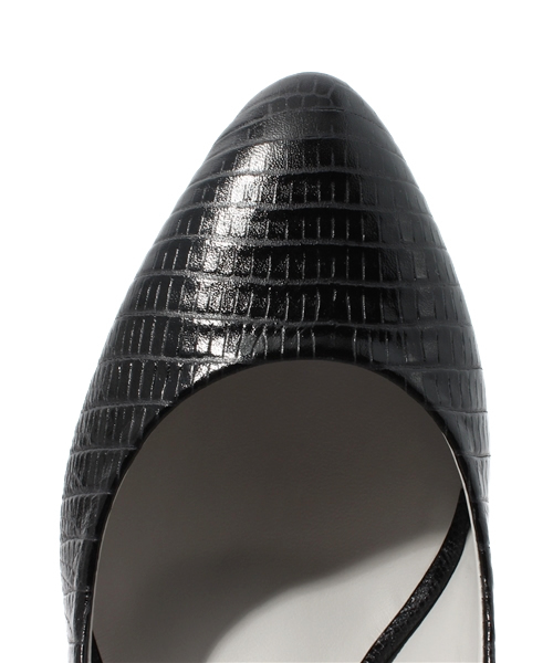 BEAUTY&YOUTH UNITED ARROWS（ビューティーアンドユースユナイテッドアローズ）の「BYSA steven alan リザード型押パンプス（パンプス・レディース・オフホワイト/ブラック・35h/36/36h/37/37h）」の6枚目の写真