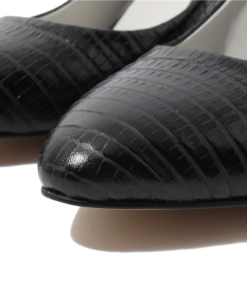 BEAUTY&YOUTH UNITED ARROWS（ビューティーアンドユースユナイテッドアローズ）の「BYSA steven alan リザード型押パンプス（パンプス・レディース・オフホワイト/ブラック・35h/36/36h/37/37h）」の7枚目の写真