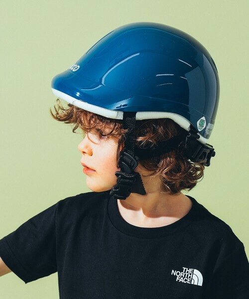 こども ビームス（コドモビームス）の「nicco/ 別注 キッズ ヘルメット (49～54㎝)（スポーツグッズ・キッズ・ブラウン/ピンク/イエロー/インディゴブルー/グリーン系その他5/レッド系その他3・ONE SIZE）」の8枚目の写真