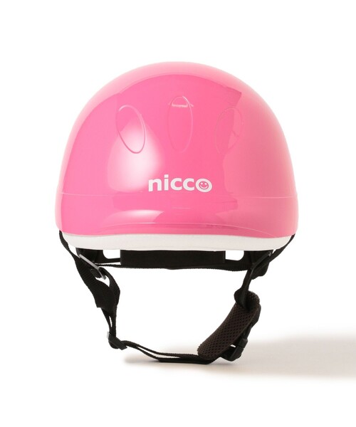 こども ビームス（コドモビームス）の「nicco/ 別注 キッズ ヘルメット (49～54㎝)（スポーツグッズ・キッズ・ブラウン/ピンク/イエロー/インディゴブルー/グリーン系その他5/レッド系その他3・ONE SIZE）」の9枚目の写真