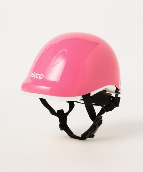 こども ビームス（コドモビームス）の「nicco/ 別注 キッズ ヘルメット (49～54㎝)（スポーツグッズ・キッズ・ブラウン/ピンク/イエロー/インディゴブルー/グリーン系その他5/レッド系その他3・ONE SIZE）」の10枚目の写真