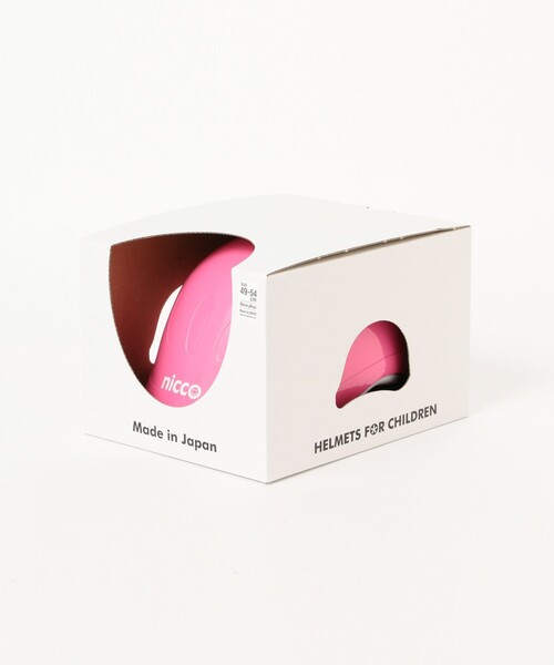 こども ビームス（コドモビームス）の「nicco/ 別注 キッズ ヘルメット (49～54㎝)（スポーツグッズ・キッズ・ブラウン/ピンク/イエロー/インディゴブルー/グリーン系その他5/レッド系その他3・ONE SIZE）」の16枚目の写真