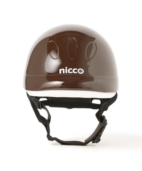 こども ビームス(コドモビームス)の「nicco/ 別注 キッズ ヘルメット (49~54㎝)(スポーツグッズ・キッズ・ブラウン/ピンク/イエロー/インディゴブルー/グリーン系その他5/レッド系その他3・ONE SIZE)」の13枚目の写真