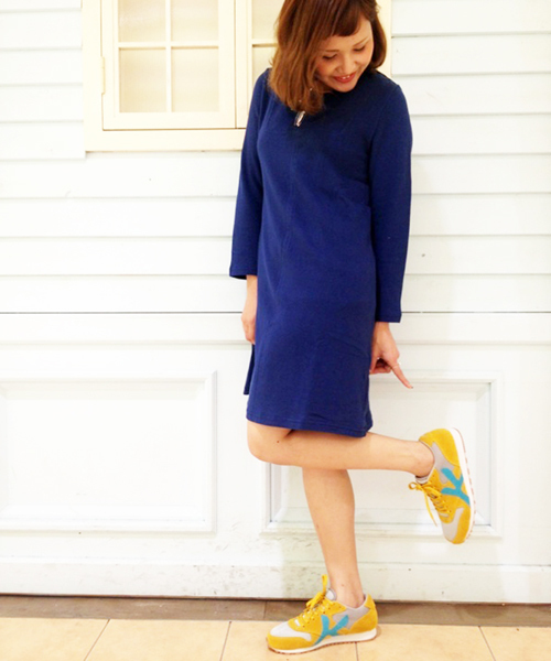 Kastane(カスタネ)の「【Kastane】オリジナルスニーカー(スニーカー・レディース・グレー/イエロー/ベージュ・36/37/38)」の1枚目の写真