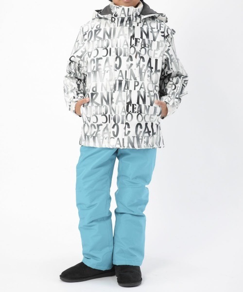 Ocean Pacific（オーシャンパシフィック）の「【O'NEILL】キッズ スノージャケット上下セット　スノーウェア（その他アウター・キッズ・ホワイト/ブラック・120/130/140/150/160）」の2枚目の写真