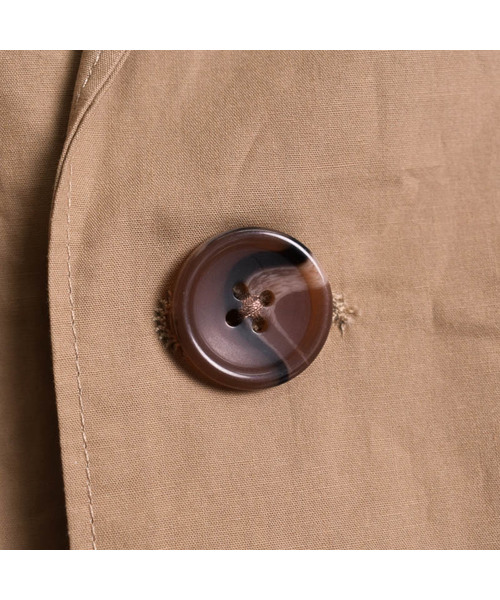 ARCHIVER（アーカイバ）の「【Ir】タイプライタートレンチコート（トレンチコート・メンズ・ブラック/ベージュ/テラコッタ・MEDIUM/LARGE）」の11枚目の写真