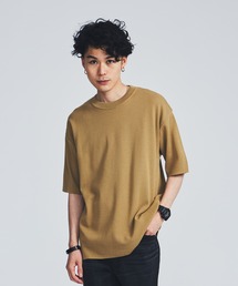 STUDIOUS | 【STUDIOUS】ミラノリブサマーニットTシャツ【ZOZO限定アイテム】(ニット/セーター)