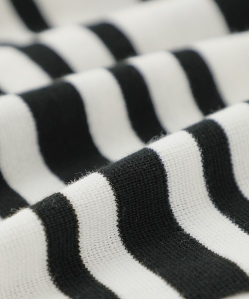 STUDIOUS（ステュディオス）の「【STUDIOUS】ウォッシャブルミラノリブサマーニットTシャツ【ZOZO限定アイテム】（ニット/セーター・メンズ・ホワイト/ブラック/ベージュ/グレー/ブルー/オレンジ/サックスブルー/ホワイト×ブラック/ネイビー/レンガ・1/2/3）」の17枚目の写真