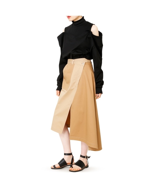 LE CIEL BLEU（ルシェルブルー）の「Layered Cold Shoulder Tops