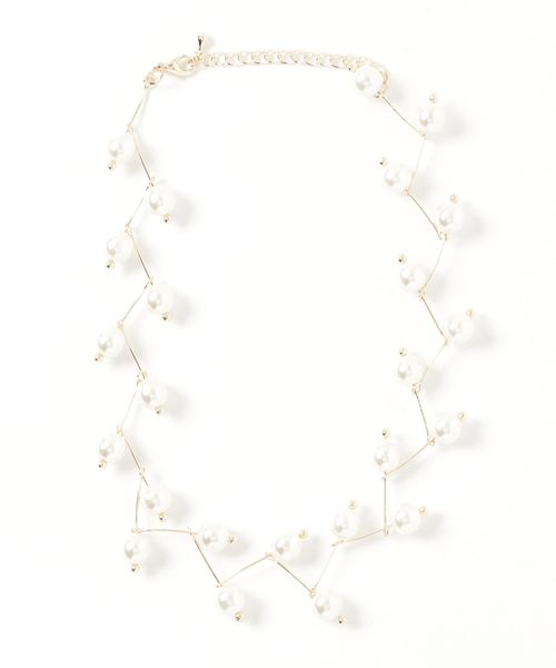 archives(アルシーヴ)の「パールチョーカー(ネックレス・レディース・ゴールド・MEDIUM)」の1枚目の写真