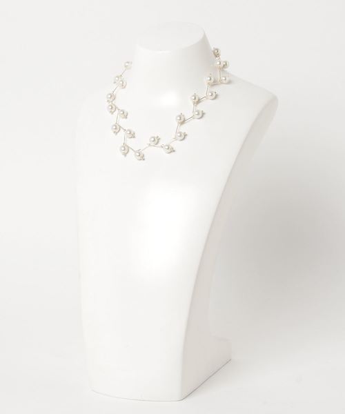 archives(アルシーヴ)の「パールチョーカー(ネックレス・レディース・ゴールド・MEDIUM)」の2枚目の写真