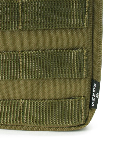 BEAMS（ビームス）の「Herschel×BEAMS / 別注 “GOLDMANS”（クラッチバッグ・メンズ・ブラック/アーミー/ネイビー・ONE SIZE）」の5枚目の写真