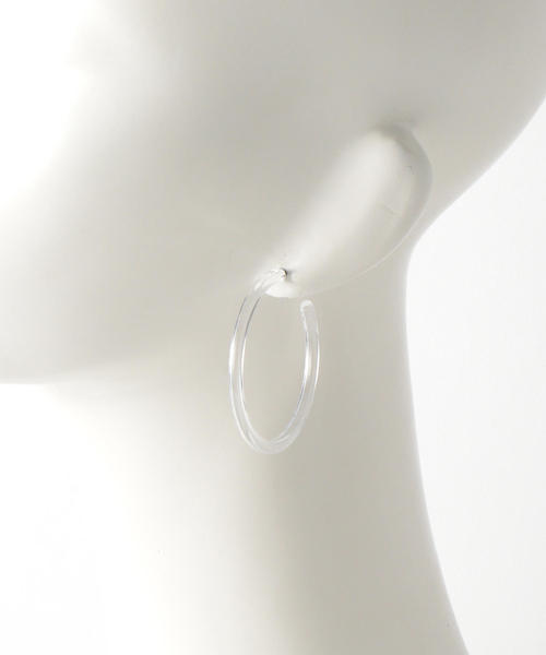 BEAUTY&YOUTH UNITED ARROWS（ビューティーアンドユースユナイテッドアローズ）の「BY ネオンフープピアス о（ピアス（両耳用）・レディース・ホワイト/パープル/オレンジ/イエロー・FREE）」の9枚目の写真