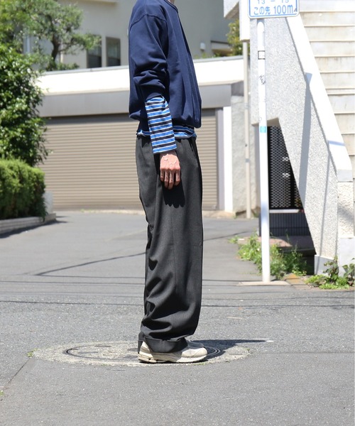 KAIKO(カイコー)の「【Pre order】KAIKO Wide slacks(スラックス KAIKO(カイコー)の「【Pre order】KAIKO Wide slacks(スラックス