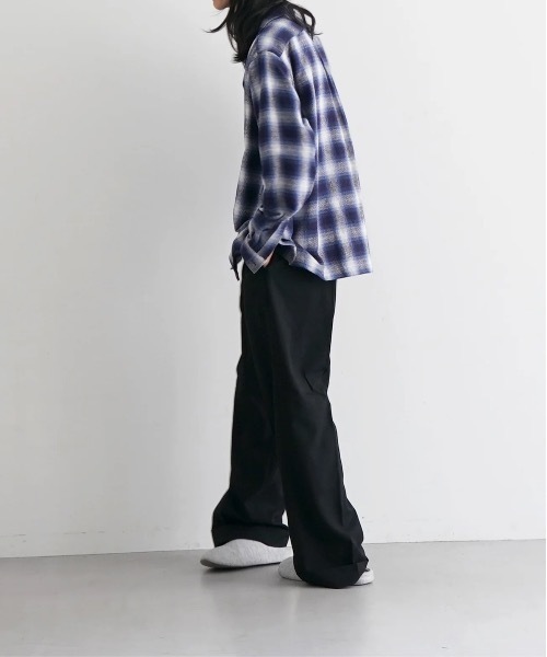 KAIKO(カイコー)の「KAIKO Wide slacks(スラックス・メンズ・ブラック/グレー/ブラウン・S/M/XS/L)」の18枚目の写真