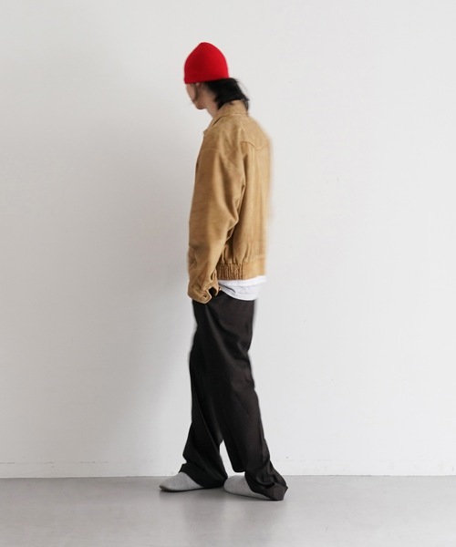 KAIKO(カイコー)の「KAIKO Wide slacks(スラックス・メンズ・ブラック/グレー/ブラウン・S/M/XS/L)」の19枚目の写真