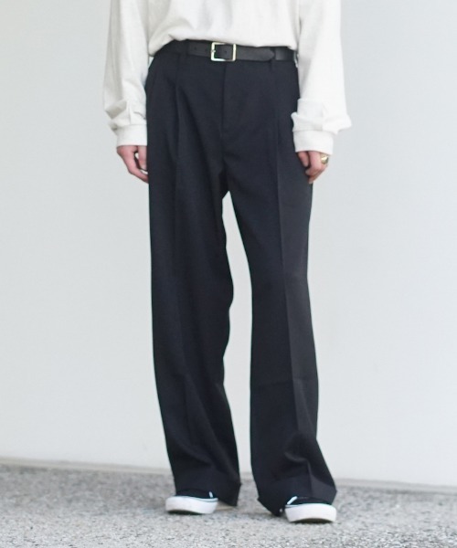 KAIKO（カイコー）の「KAIKO WIDE SLACKS（スラックス）」 - WEAR