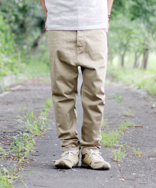 NATAL DESIGN(ネイタルデザイン)の「【ネイタルデザイン】S600-s サルエルパンツストレッチ / S600-s Sarouel Pants Stretch(チノパンツ・メンズ・ベージュ/ネイビー・36inch/34inch/32inch/30inch/28inch)」の2枚目の写真