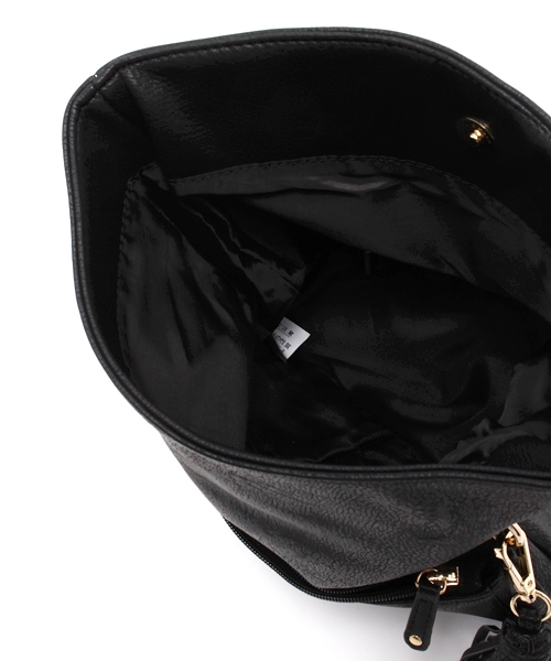 CIAOPANIC（チャオパニック）の「【Ciaopanic】ショルダーBAG（トートバッグ・レディース・グリーン/ベージュ/ブラック/ピンク・0）」の10枚目の写真