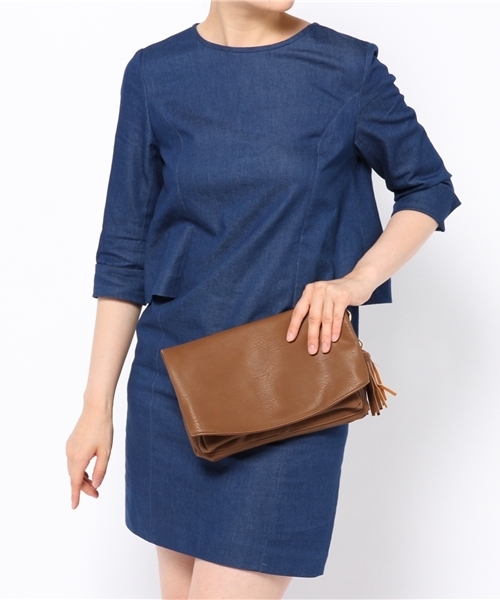 CIAOPANIC（チャオパニック）の「【Ciaopanic】ショルダーBAG（トートバッグ・レディース・グリーン/ベージュ/ブラック/ピンク・0）」の11枚目の写真