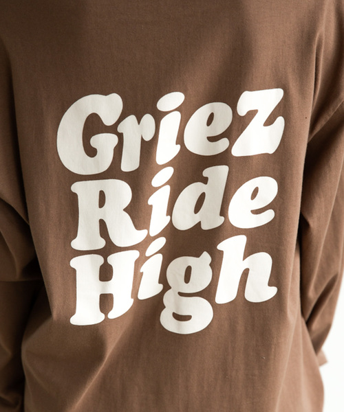 GRIEZ(グリーズ)の「【GRIEZ】リンガープリントロングスリーブTシャツ(Tシャツ/カットソー・メンズ・ブラウン/ナチュラル/オレンジ・MEDIUM/LARGE)」の14枚目の写真