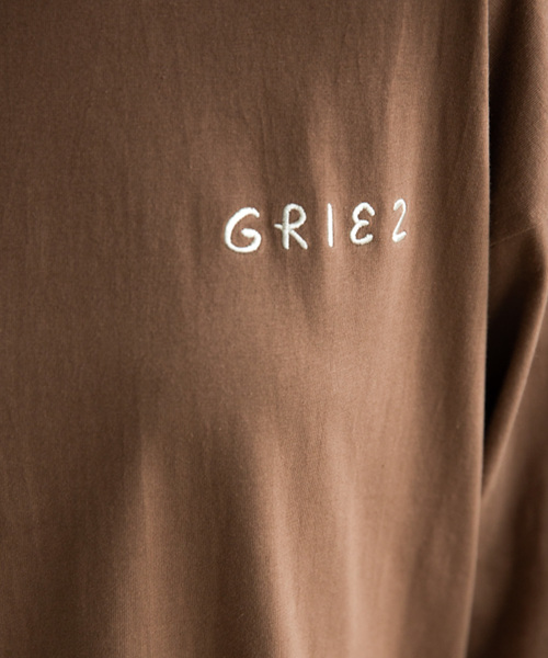 GRIEZ(グリーズ)の「【GRIEZ】リンガープリントロングスリーブTシャツ(Tシャツ/カットソー・メンズ・ブラウン/ナチュラル/オレンジ・MEDIUM/LARGE)」の20枚目の写真