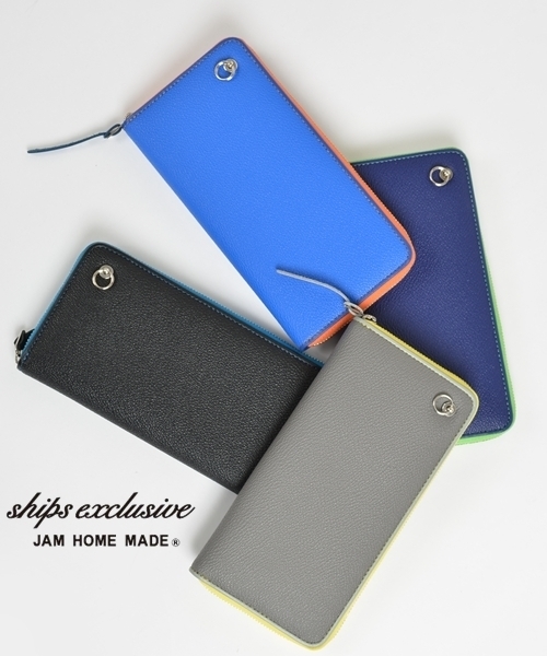 JAMHOMEMADE×SHIPS 長財布 ジャムホームメイド JAM HOME MADE（ジャムホームメイド）の「JAM HOME MADE for