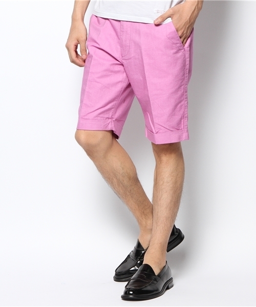 CIAOPANIC TYPY（チャオパニックティピー）の「先染めオックスショーツ（その他パンツ・メンズ・ピンク/サックスブルー/オレンジ/レッド/ブルー/イエロー/ブラック/グリーン・MEDIUM/LARGE）」の7枚目の写真