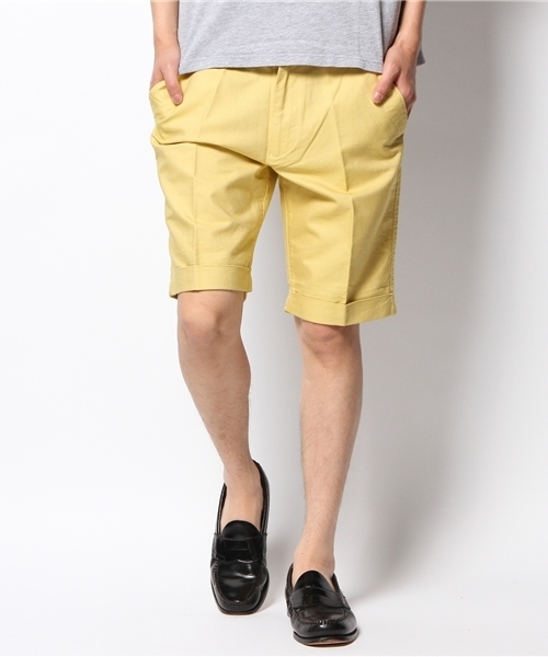 CIAOPANIC TYPY（チャオパニックティピー）の「先染めオックスショーツ（その他パンツ・メンズ・ピンク/サックスブルー/オレンジ/レッド/ブルー/イエロー/ブラック/グリーン・MEDIUM/LARGE）」の6枚目の写真