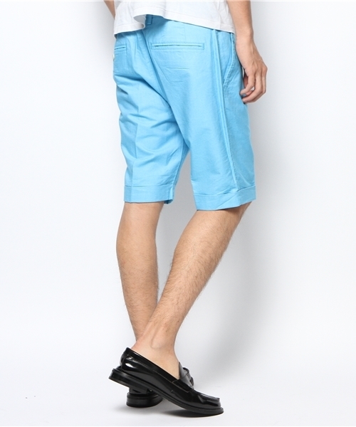 CIAOPANIC TYPY（チャオパニックティピー）の「先染めオックスショーツ（その他パンツ・メンズ・ピンク/サックスブルー/オレンジ/レッド/ブルー/イエロー/ブラック/グリーン・MEDIUM/LARGE）」の11枚目の写真