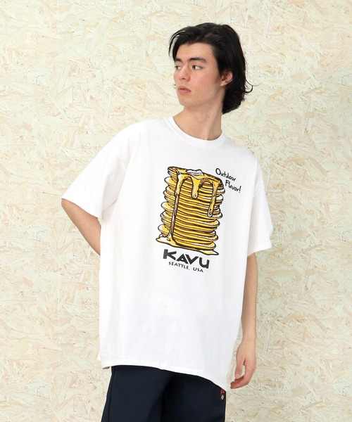 KAVU（カブー）の「【 KAVU / カブー 】Pancake Tee / パンケーキ 