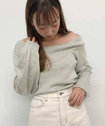 apres jour | ワンショルニット【ZOZOTOWN限定アイテム】(ニット/セーター)