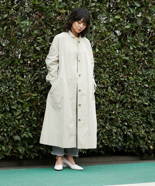 stand collar water repellency coat＜スタンドカラーウォーターリペ 
