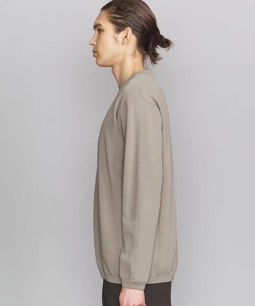 BEAUTY&YOUTH UNITED ARROWS(ビューティーアンドユースユナイテッドアローズ)の「BY ピケ スムージー ニット(ニット/セーター・メンズ・ネイビー/ベージュ/イエロー・LARGE/X-LARGE/MEDIUM/SMALL)」の20枚目の写真