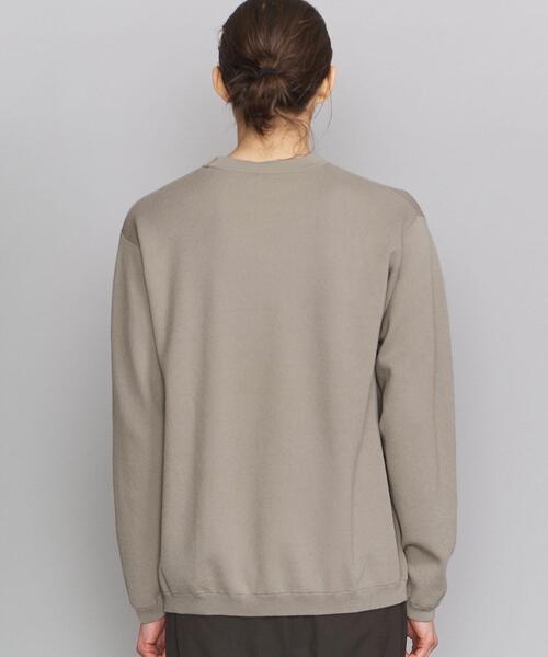 BEAUTY&YOUTH UNITED ARROWS(ビューティーアンドユースユナイテッドアローズ)の「BY ピケ スムージー ニット(ニット/セーター・メンズ・ネイビー/ベージュ/イエロー・LARGE/X-LARGE/MEDIUM/SMALL)」の19枚目の写真