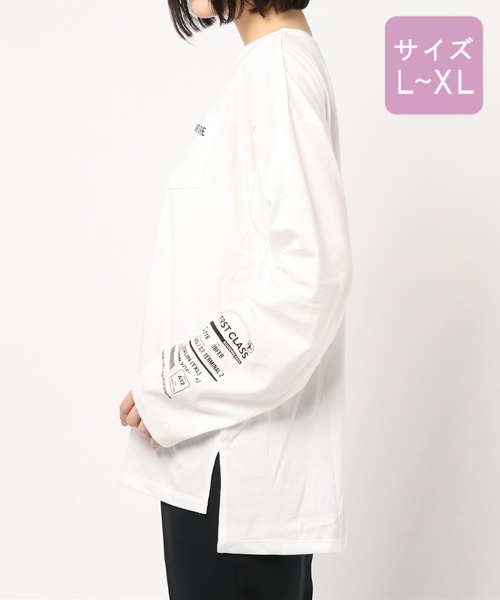 d.i.a. 長袖　ロンT オフショル　ダイヤ　トップス　ソジュールダイヤ 大きいサイズ】アソートポケロンT【ZOZOTOWN限定アイテム】（Tシャツ