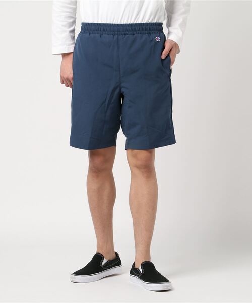 Champion(チャンピオン)の「【CHAMPION/チャンピオン】ウ゛ェイパーサイドロゴショーツ 吸汗速乾 C3-PS516 ハーフパンツ(その他パンツ・メンズ・ライトグレー/ネイビー/ブラック・MEDIUM/X-LARGE/LARGE)」の3枚目の写真