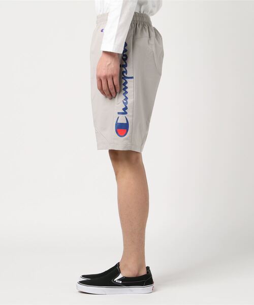 Champion(チャンピオン)の「【CHAMPION/チャンピオン】ウ゛ェイパーサイドロゴショーツ 吸汗速乾 C3-PS516 ハーフパンツ(その他パンツ・メンズ・ライトグレー/ネイビー/ブラック・MEDIUM/X-LARGE/LARGE)」の4枚目の写真