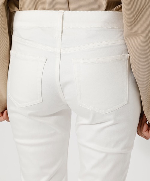 AZUL by moussy（アズールバイマウジー）の「STRETCH COLOR SKINNY/ストレッチカラースキニー（その他パンツ・レディース・オフホワイト/ブラック・MEDIUM/LARGE/SMALL/X-SMALL）」の9枚目の写真