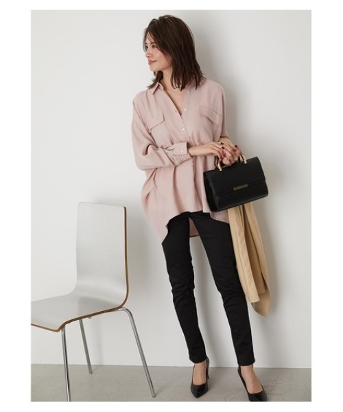 AZUL by moussy（アズールバイマウジー）の「STRETCH COLOR SKINNY/ストレッチカラースキニー（その他パンツ・レディース・オフホワイト/ブラック・MEDIUM/LARGE/SMALL/X-SMALL）」の20枚目の写真