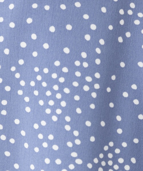 CHARM BERRY TIC（チャームベリーチック）の「ランダムドットフレアスカート（スカート・レディース・オフホワイト/ブルー/ミント/ブラック・M/L）」の18枚目の写真