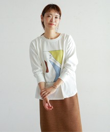 NOMBRE IMPAIR | ペリカンプリント ロンTEE(Tシャツ/カットソー)
