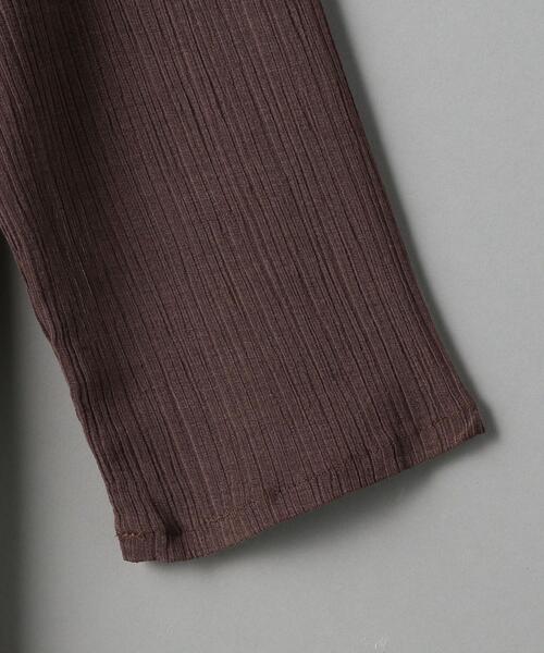 BEAUTY&YOUTH UNITED ARROWS（ビューティーアンドユースユナイテッドアローズ）の「BY クレープVネックロングカーディガン ◆（カーディガン/ボレロ・レディース・ライトグレー/ブラック/ダークブラウン・FREE）」の21枚目の写真