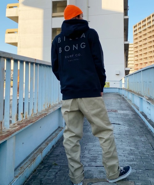 BILLABONG（ビラボン）の「BILLABONG/ビラボン　プルオーバーパーカー BA012-014（パーカー・メンズ・ブラック/ベージュ/ホワイト・XL/M/L）」の13枚目の写真