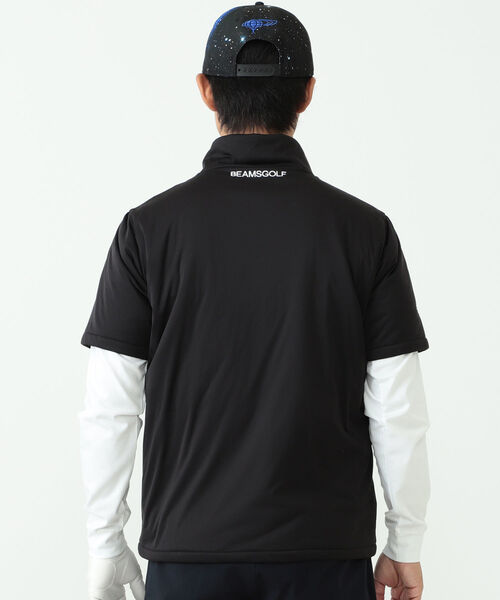 ビームスゴルフ　半袖中綿ジップジャケットS BEAMS GOLF（ビームスゴルフ）の「BEAMS GOLF ORANGE LABEL